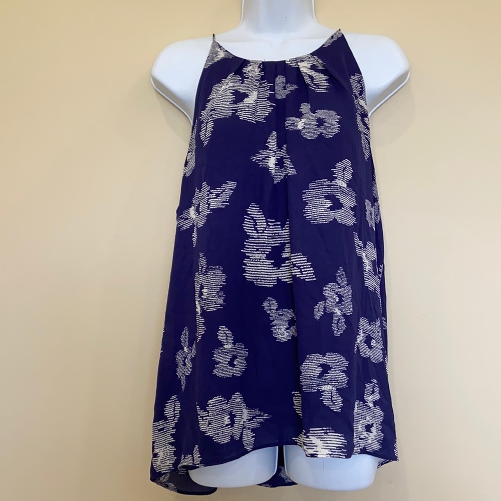 Violet + Claire Spaghetti Strap Floral Blouse XL